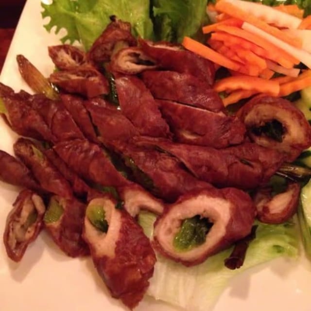 Crispy Pork Intestine.